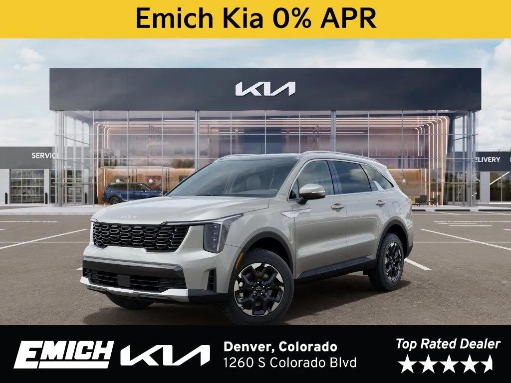 Silver 2026 Kia Sorento S for sale in Denver, CO