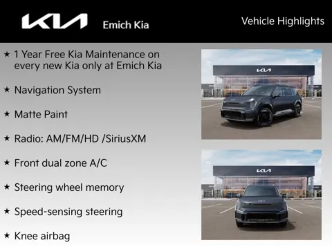 Photos of 2026 Kia EV9 GT-Line for sale in Denver, CO at Emich Kia