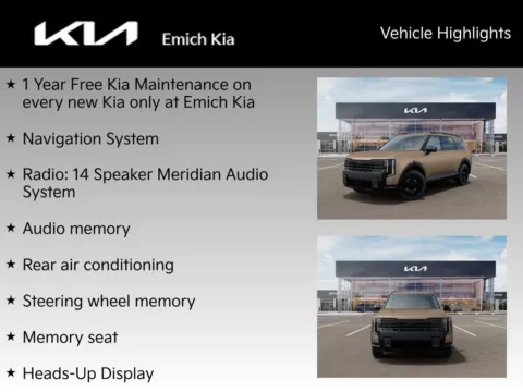 Photos of 2027 Kia Telluride Hybrid X-Line SX Prestige for sale in Denver, CO at Emich Kia