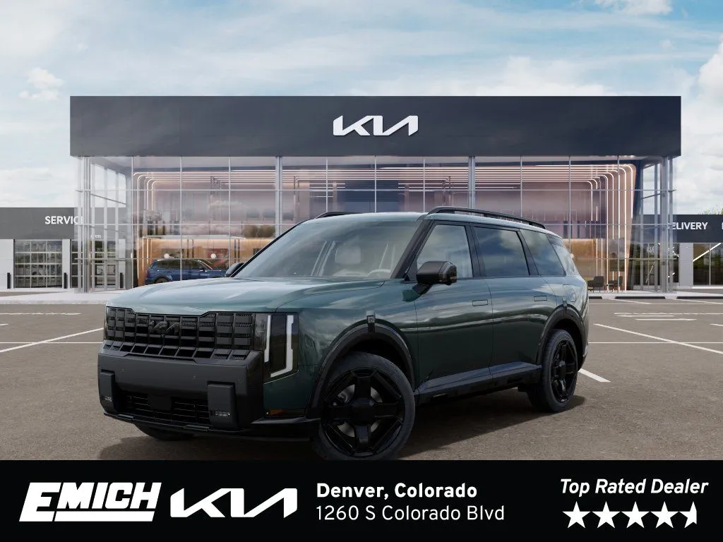 Black 2027 Kia Telluride Hybrid X-Line SX for sale in Denver, CO
