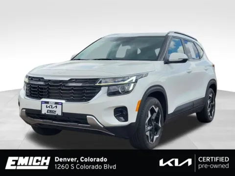 White 2024 Kia Seltos EX for sale in Denver, CO