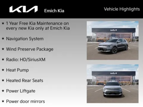 Photos of 2026 Kia Niro EV Wind for sale in Denver, CO at Emich Kia