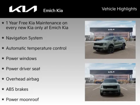 Photos of 2026 Kia Sorento X-Line EX for sale in Denver, CO at Emich Kia