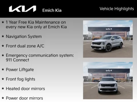 Photos of 2026 Kia Sorento EX for sale in Denver, CO at Emich Kia