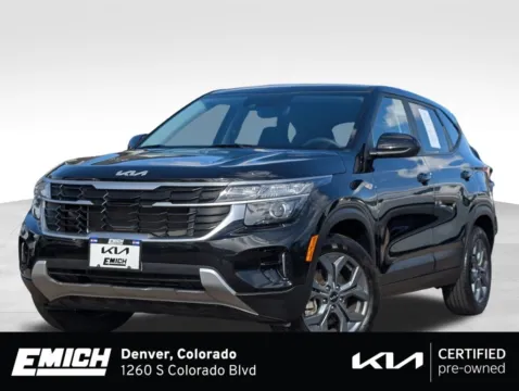 Black 2024 Kia Seltos LX for sale in Denver, CO