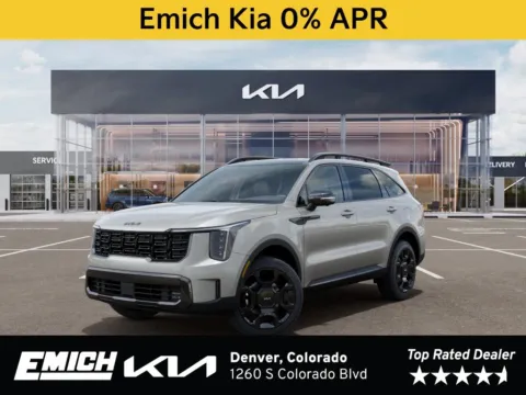 Silver 2026 Kia Sorento X-Line SX for sale in Denver, CO