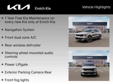 Photos of 2026 Kia Sorento Hybrid EX for sale in Denver, CO at Emich Kia