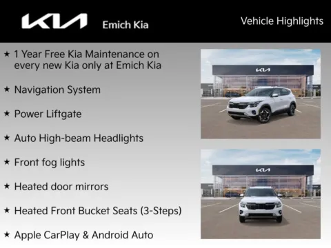 Photos of 2026 Kia Seltos EX for sale in Denver, CO at Emich Kia