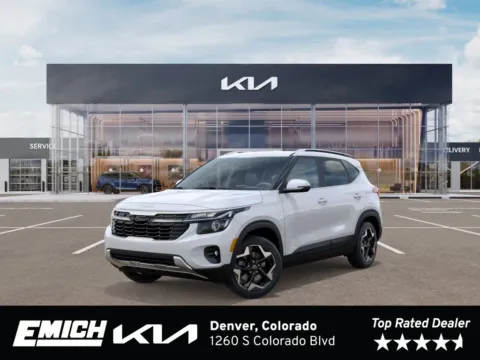 White 2026 Kia Seltos EX for sale in Denver, CO