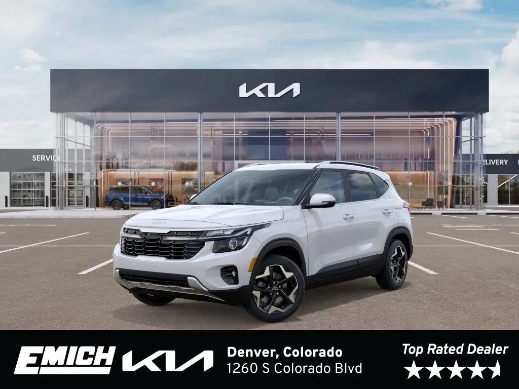 White 2026 Kia Seltos EX for sale in Denver, CO