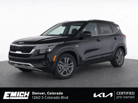Black 2023 Kia Seltos S for sale in Denver, CO