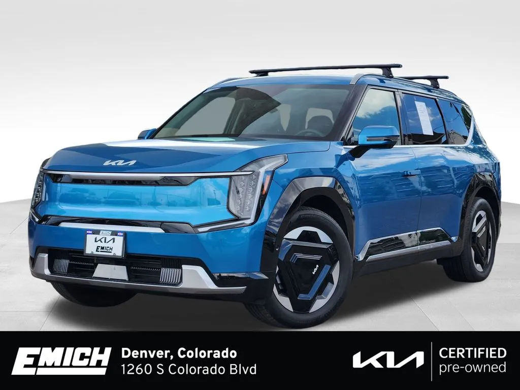 Blue 2024 Kia EV9 Land for sale in Denver, CO