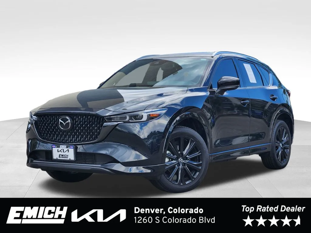 Black 2024 Mazda CX-5 2.5 Turbo Premium for sale in Denver, CO
