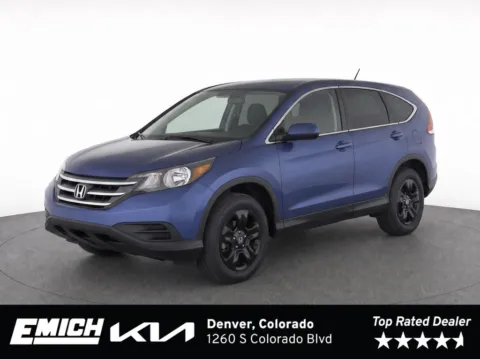 Blue 2013 Honda CR-V LX for sale in Denver, CO