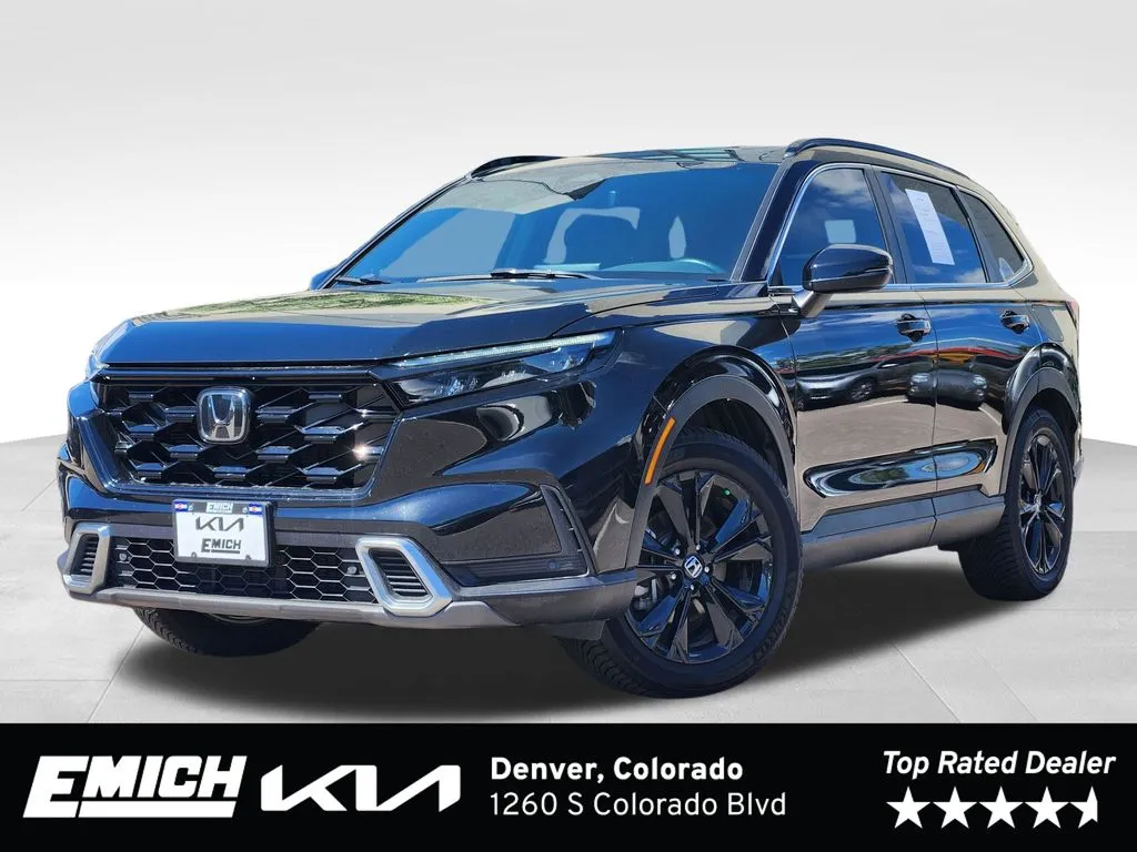 Black 2023 Honda CR-V Hybrid Sport Touring for sale in Denver, CO