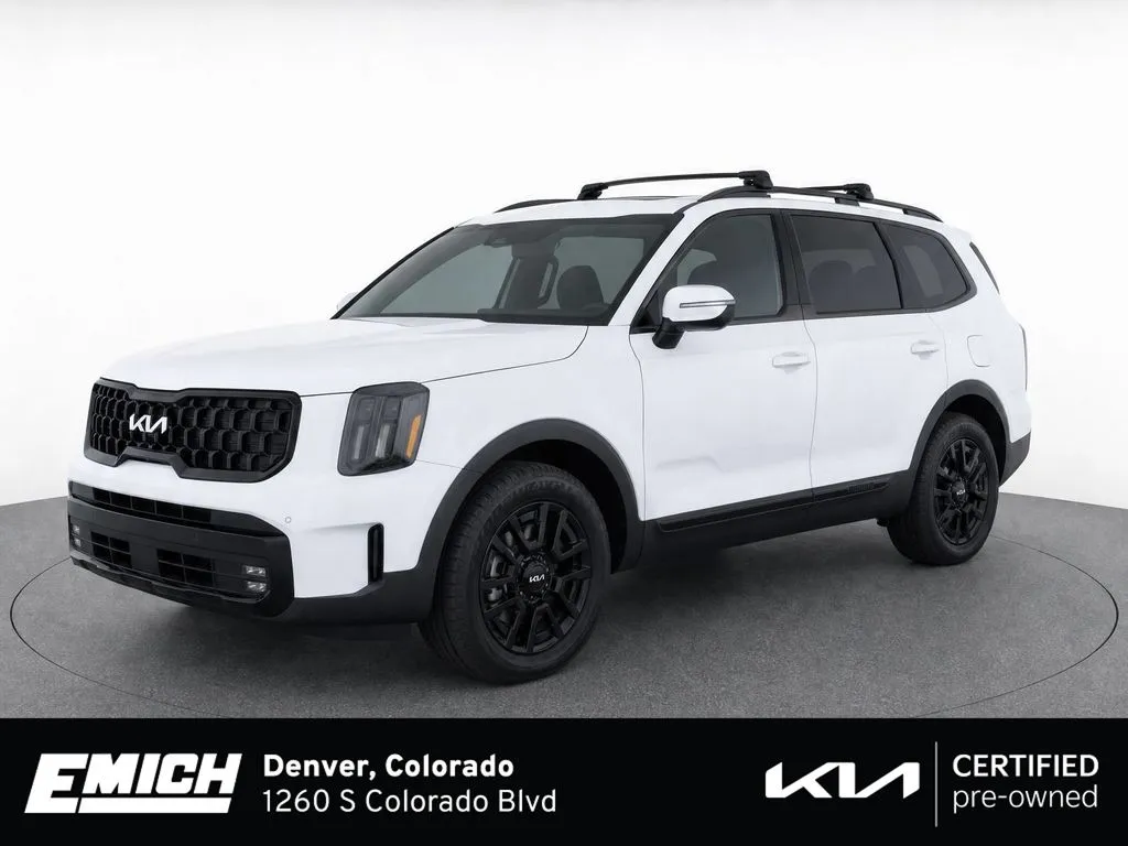 White 2024 Kia Telluride SX-Prestige X-Pro for sale in Denver, CO