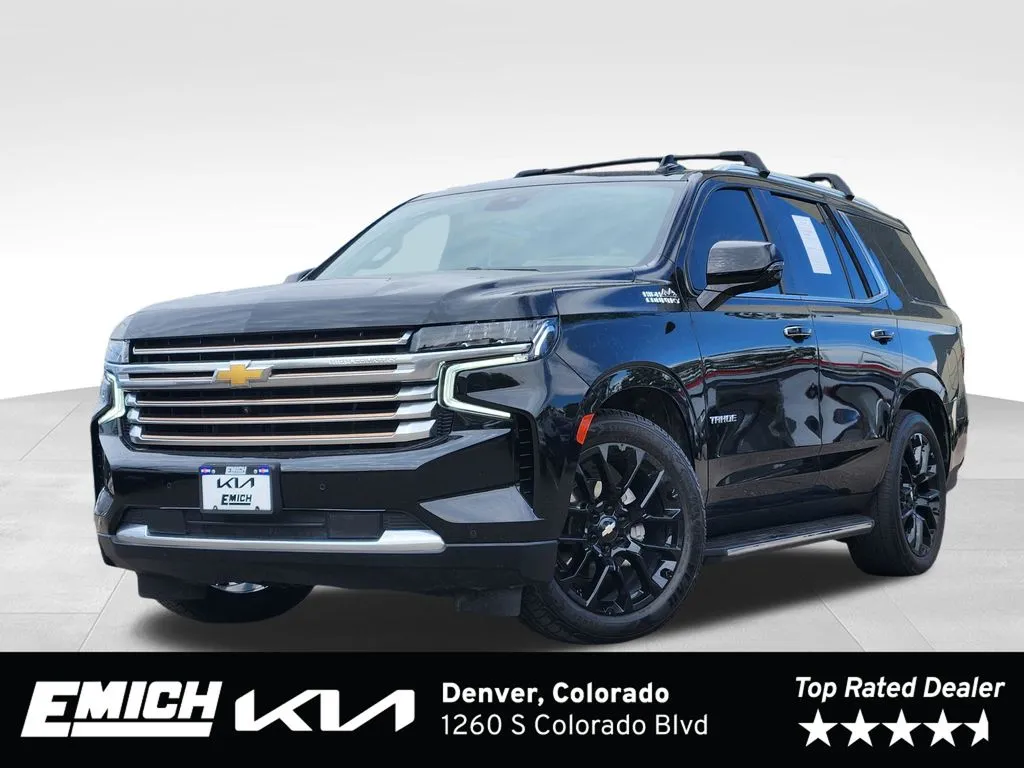 Black 2023 Chevrolet Tahoe High Country for sale in Denver, CO
