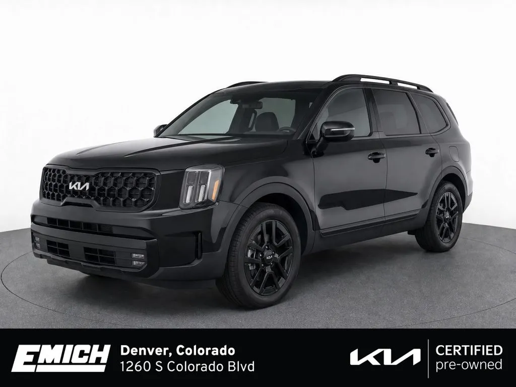 Black 2024 Kia Telluride SX X-Pro for sale in Denver, CO