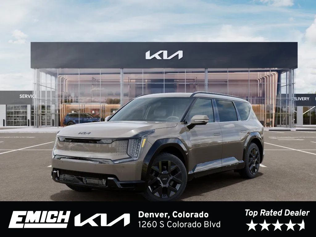 Brown 2026 Kia EV9 Land for sale in Denver, CO
