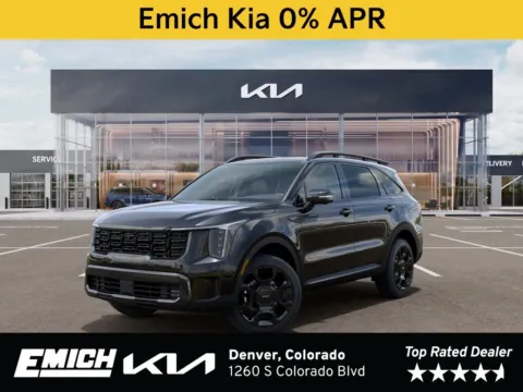 Black 2026 Kia Sorento X-Line SX Prestige for sale in Denver, CO