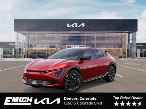 Red 2026 Kia EV6 Wind for sale in Denver, CO