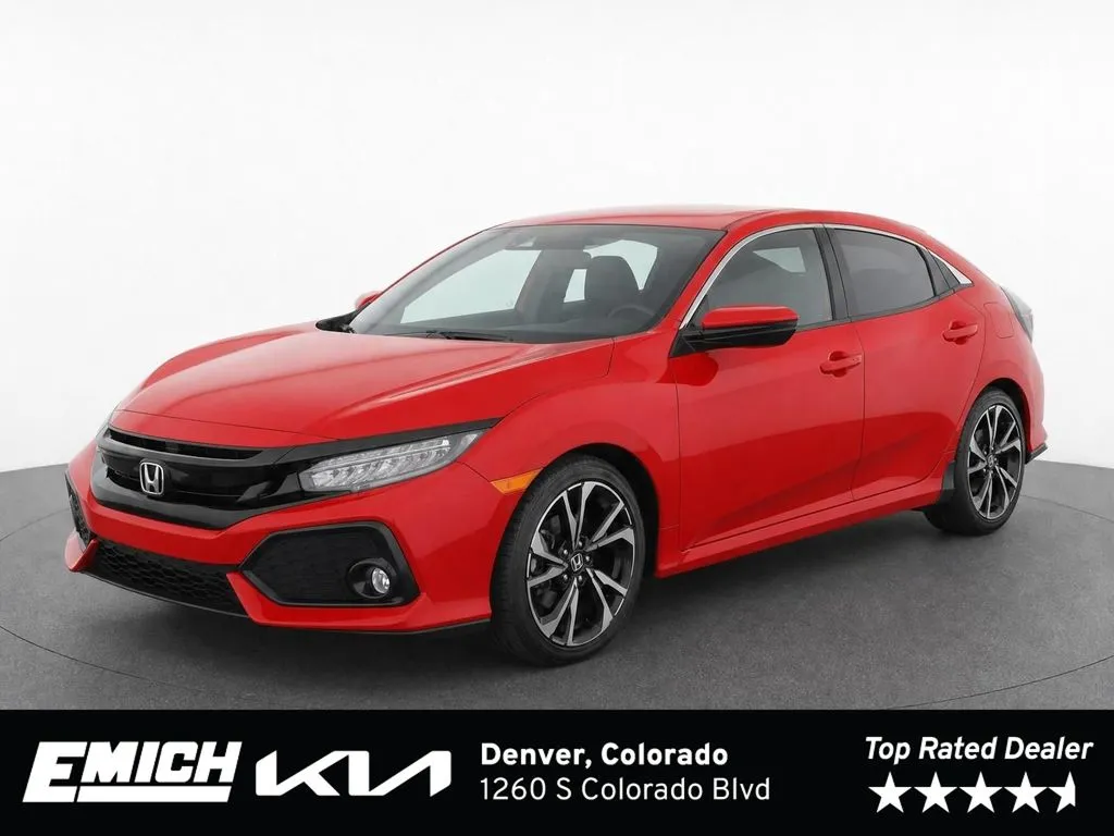 Red 2020 Honda Civic Sport for sale in Denver, CO