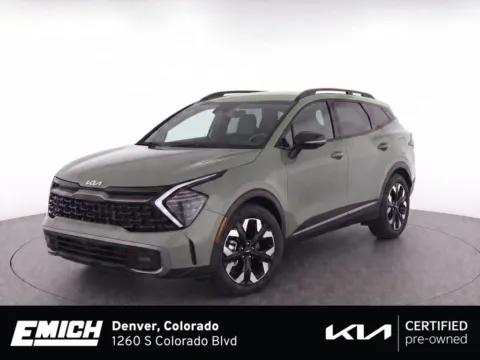 Green 2024 Kia Sportage Plug-In Hybrid X-Line for sale in Denver, CO