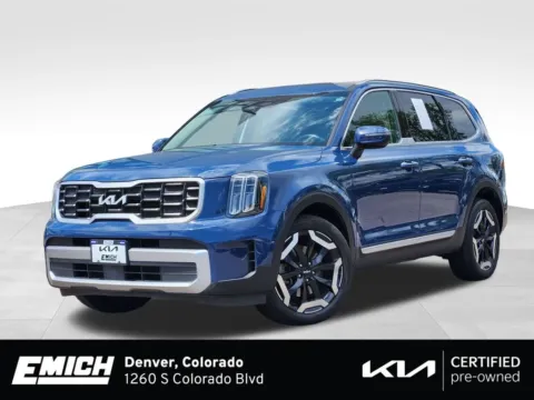 Blue 2023 Kia Telluride S for sale in Denver, CO