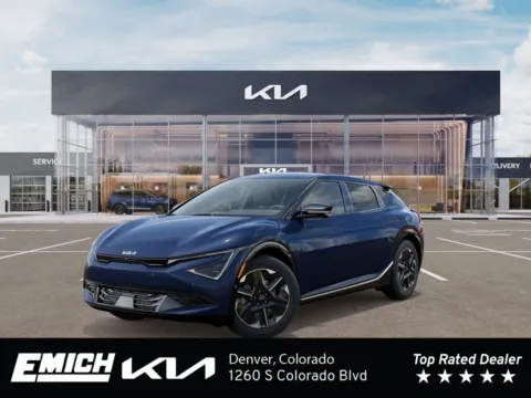Blue 2026 Kia EV6 Wind for sale in Denver, CO
