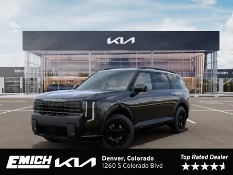 Black 2027 Kia Telluride Hybrid X-Line SX for sale in Denver, CO