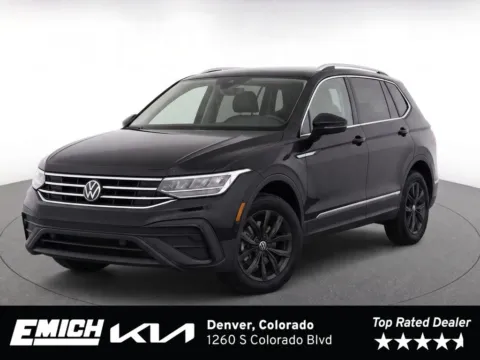 Black 2022 Volkswagen Tiguan 2.0T SE for sale in Denver, CO