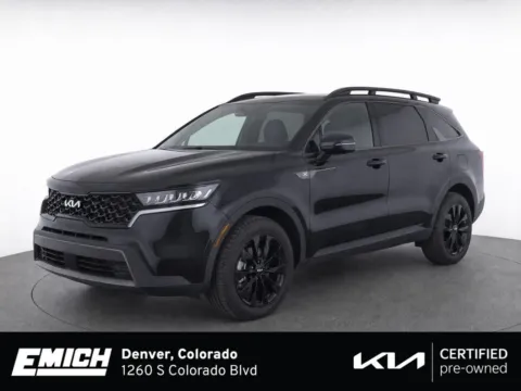 Black 2023 Kia Sorento X-Line S for sale in Denver, CO