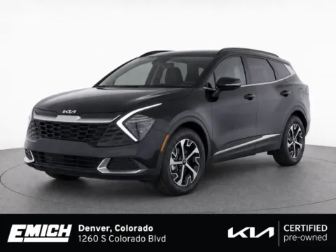 Black 2024 Kia Sportage Hybrid EX for sale in Denver, CO