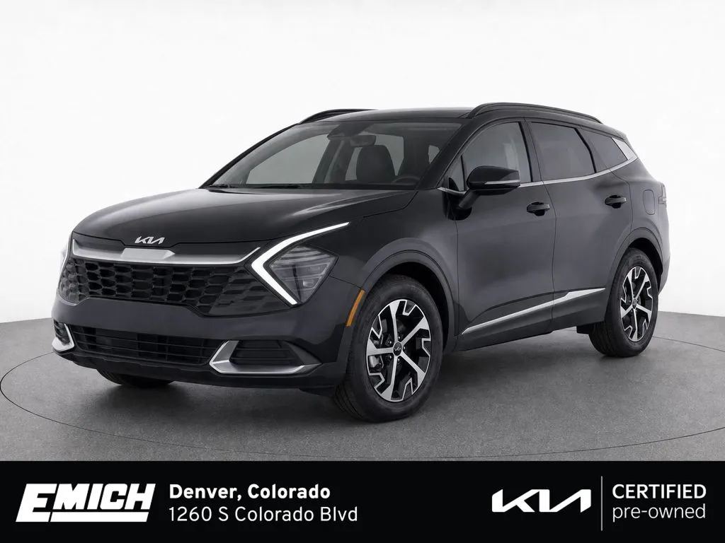 Black 2024 Kia Sportage Hybrid EX for sale in Denver, CO