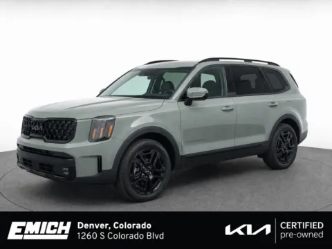 Green 2025 Kia Telluride EX X-Line for sale in Denver, CO