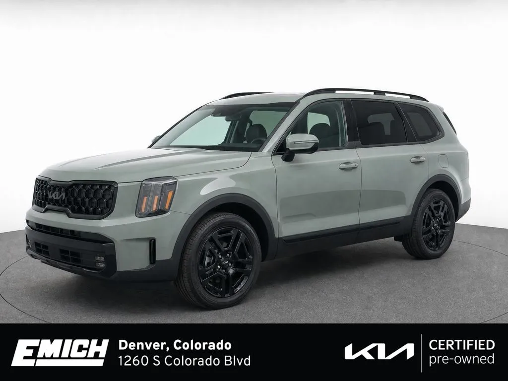 Green 2025 Kia Telluride EX X-Line for sale in Denver, CO