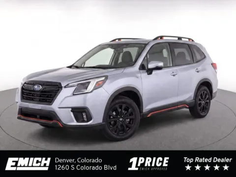 Silver 2022 Subaru Forester Sport for sale in Denver, CO