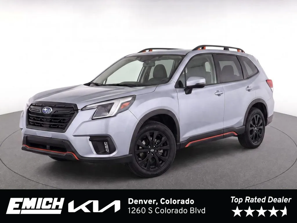 Silver 2022 Subaru Forester Sport for sale in Denver, CO