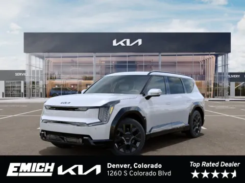 White 2026 Kia EV9 Land for sale in Denver, CO