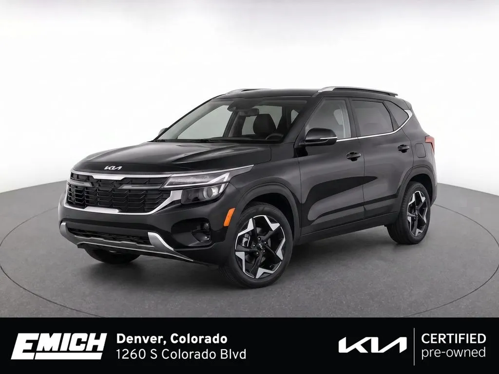 Black 2024 Kia Seltos EX for sale in Denver, CO