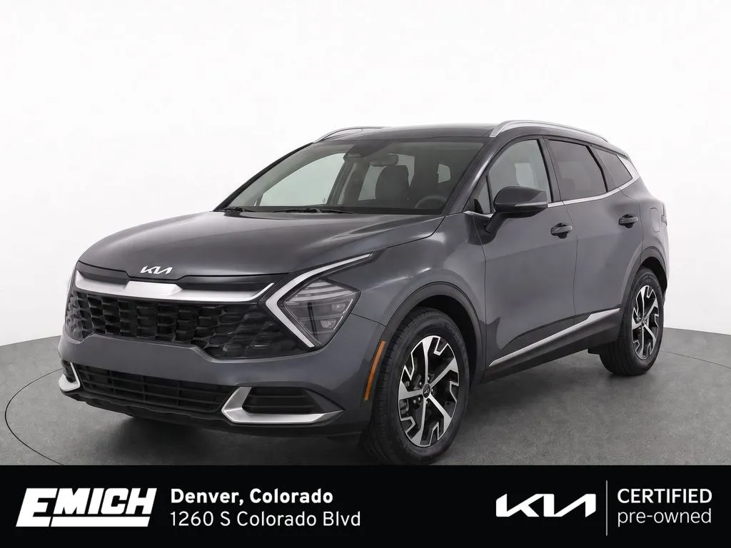 Gray 2024 Kia Sportage EX for sale in Denver, CO