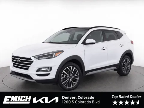 White 2021 Hyundai Tucson Ultimate for sale in Denver, CO