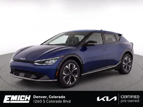 Blue 2024 Kia EV6 Wind for sale in Denver, CO