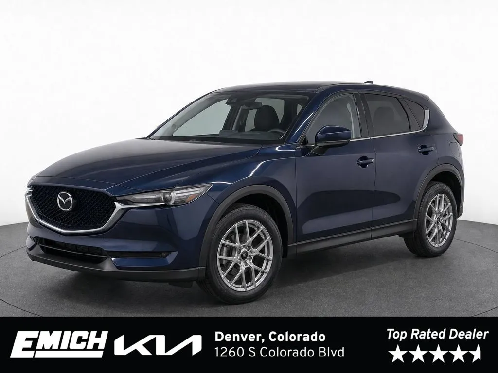 Blue 2020 Mazda CX-5 Grand Touring Reserve for sale in Denver, CO