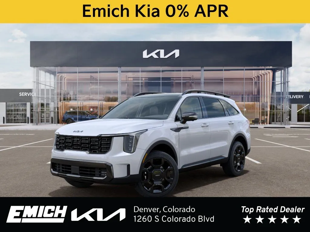 White 2026 Kia Sorento X-Line SX Prestige for sale in Denver, CO