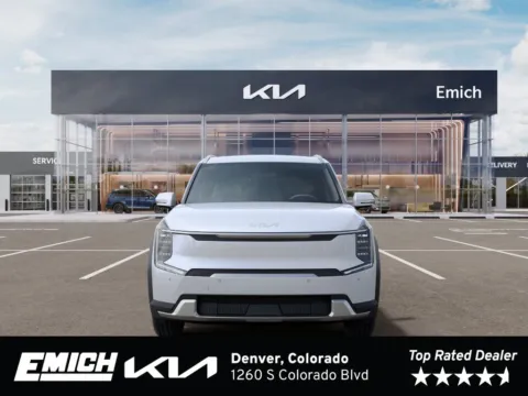 Photos of 2026 Kia EV9 Wind for sale in Denver, CO at Emich Kia