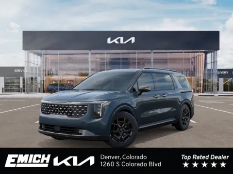 Blue 2027 Kia Carnival Hybrid SX for sale in Denver, CO