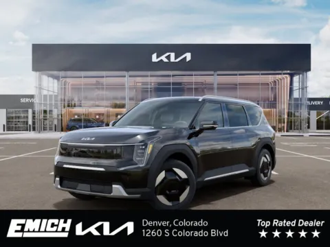 Black 2026 Kia EV9 Wind for sale in Denver, CO