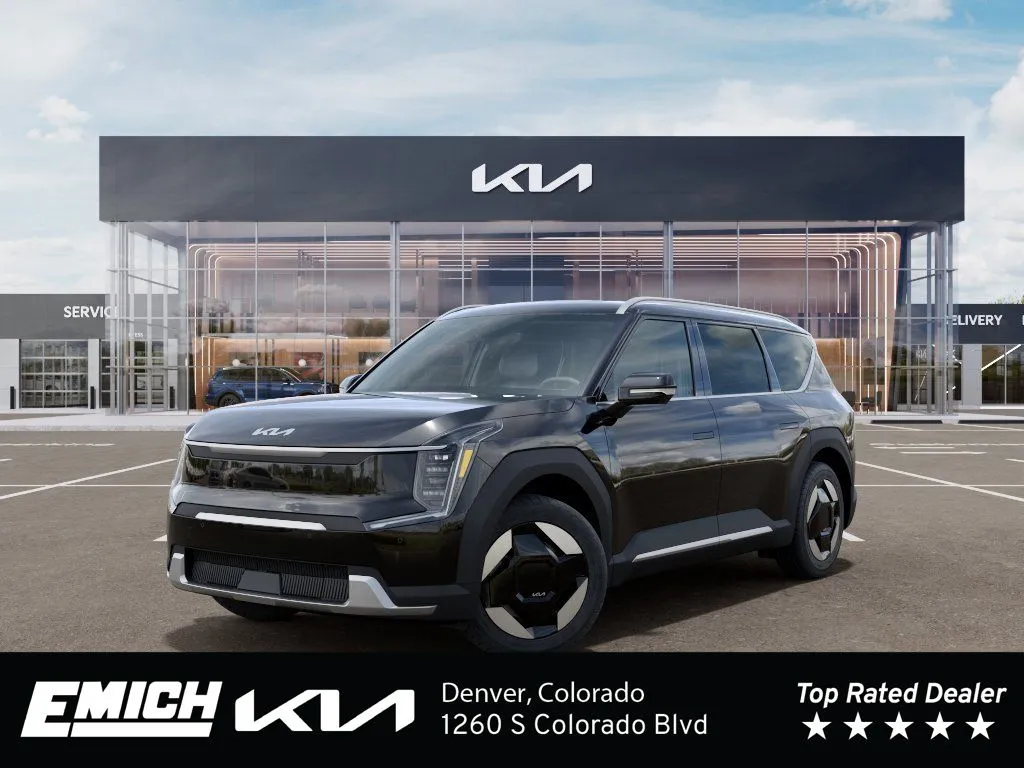Black 2026 Kia EV9 Wind for sale in Denver, CO