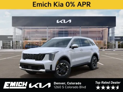 White 2026 Kia Sorento S for sale in Denver, CO